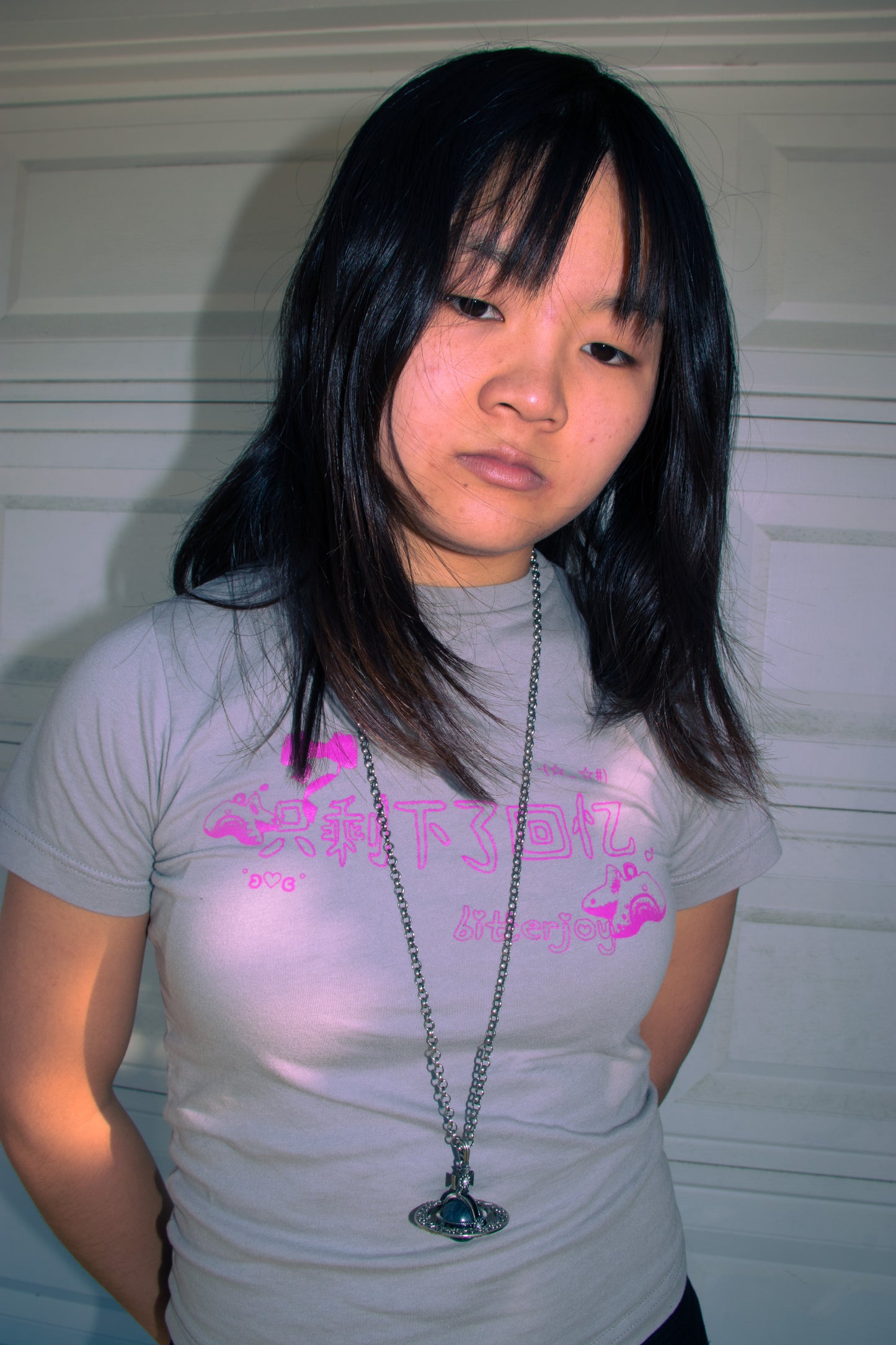 "Memories" Baby Tee (Gray)