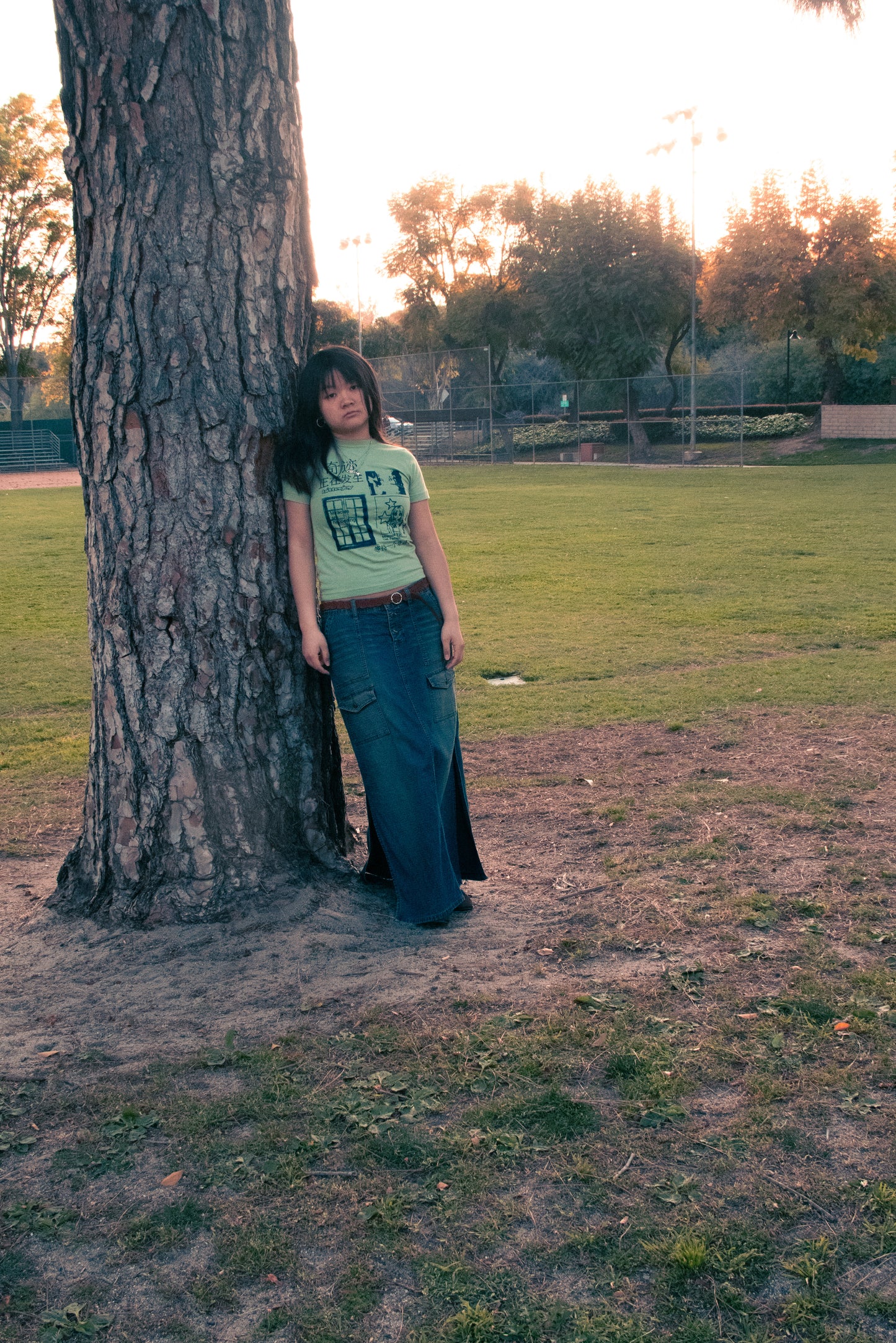 "Miracles" Baby Tee (Green)
